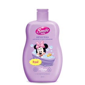 Smile baby "Soft Foam For Hair and Body From Birth" 300ml